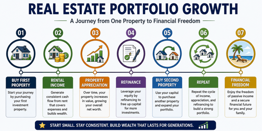 How to Build a Real Estate Portfolio Step by Step