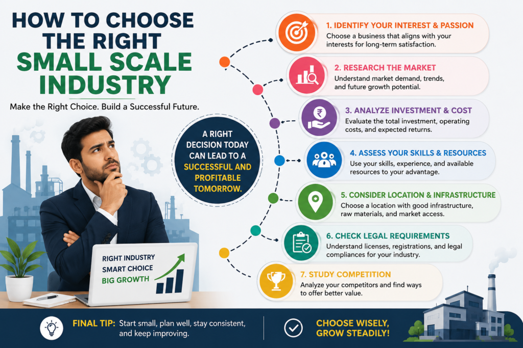 How to Choose the Right Small Scale Industry