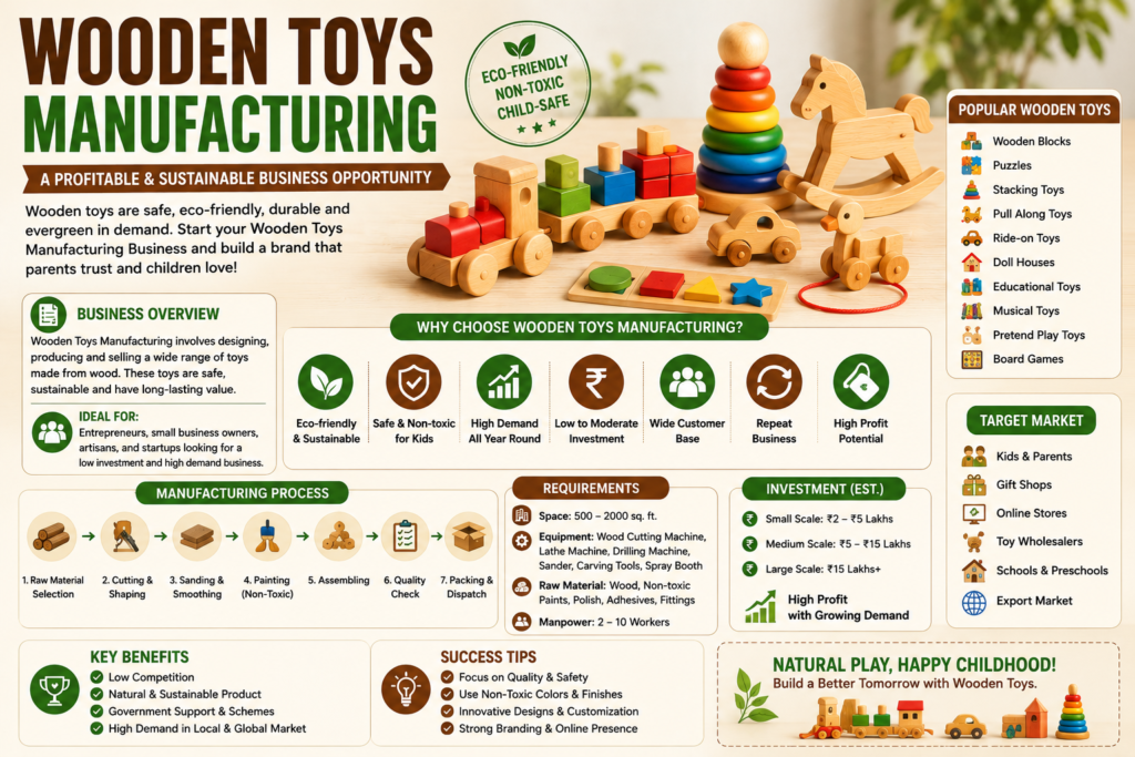 Wooden Toys Manufacturing