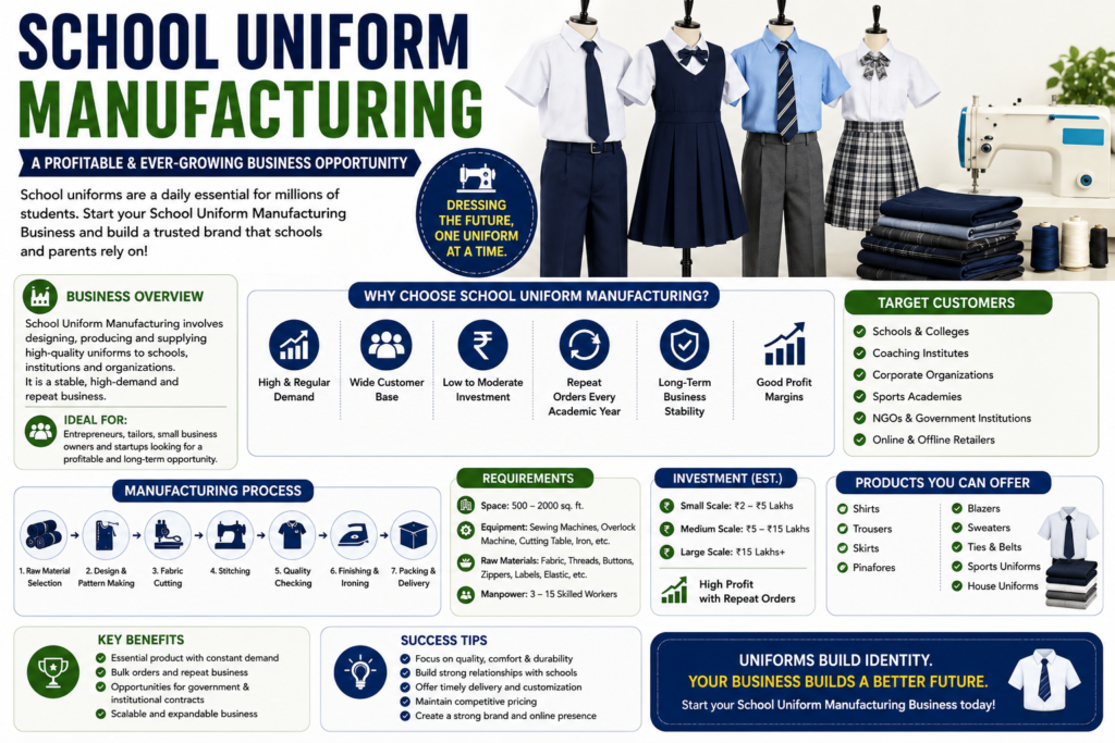 School Uniform Manufacturing