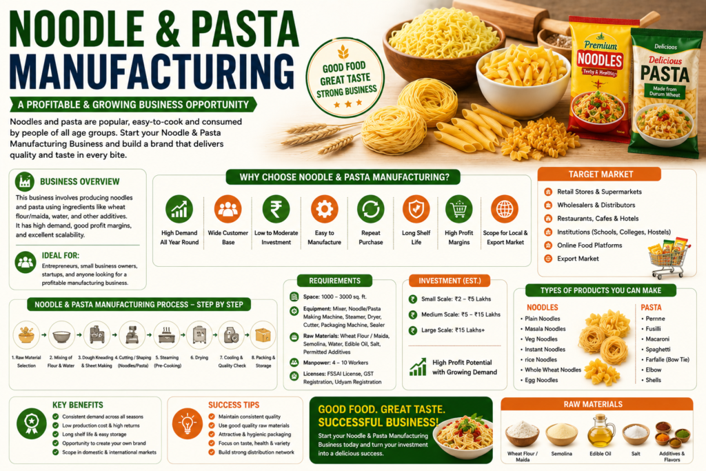 Noodle and Pasta Manufacturing